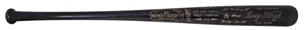 1958 World Champions New York Yankees Hillerich & Bradsby Black Trophy Bat With Facsimile Signatures